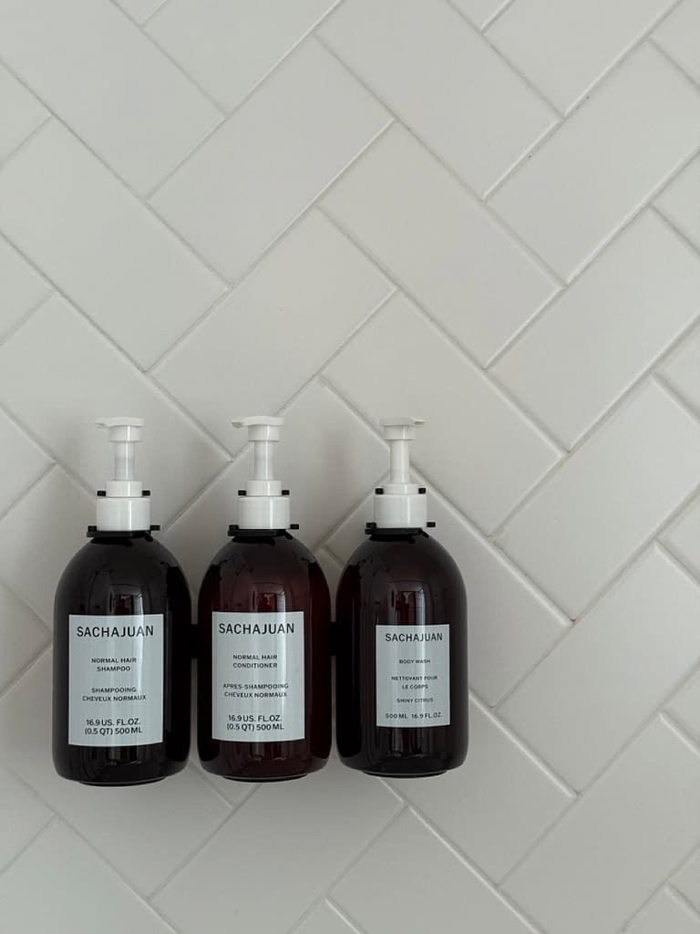 Sachajuan amenities at The Eden Santa Monica Los Angeles California