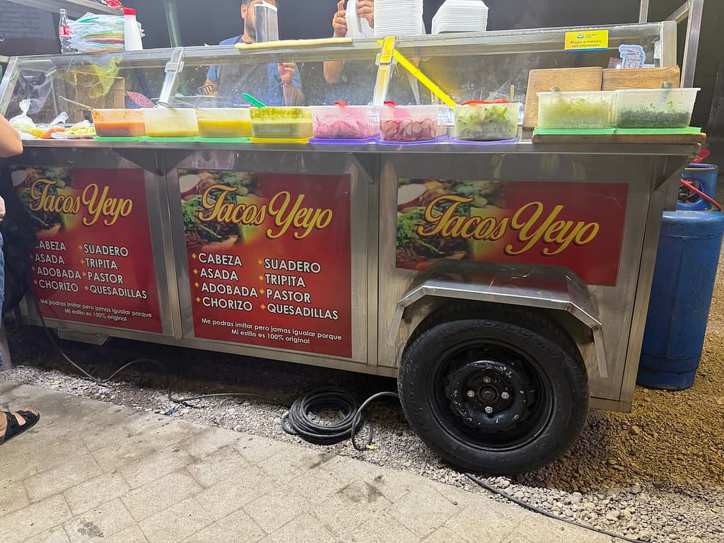 Tacos yeyo has confidence san pancho