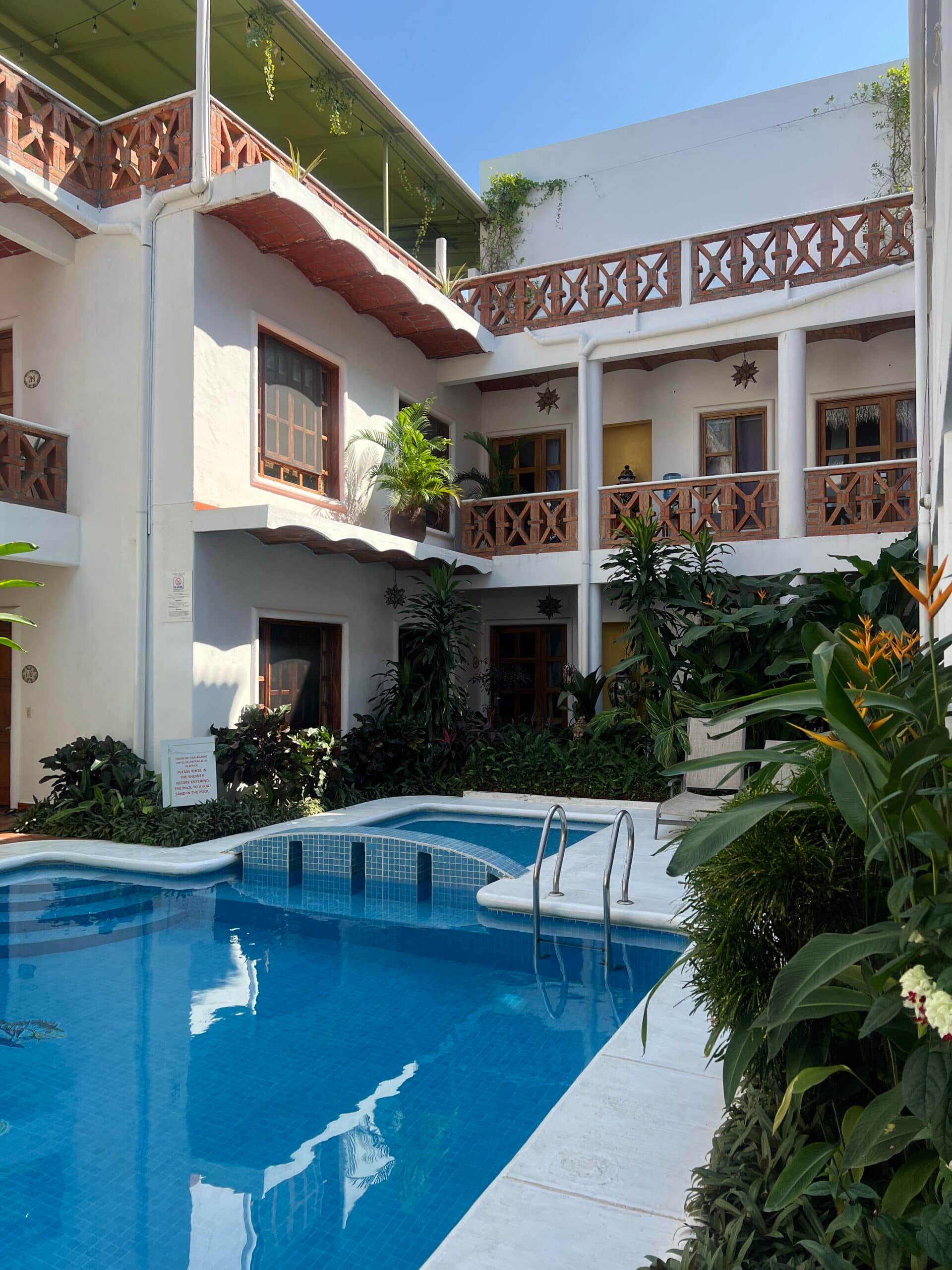 Hotelito los suenos pool sayulita mexico