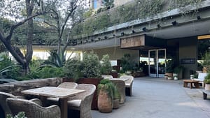 1 Hotel West Hollywood courtyard