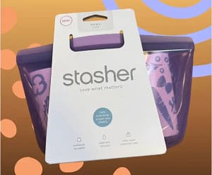 Stasher TSA-approved leakproof travel toiletry bag