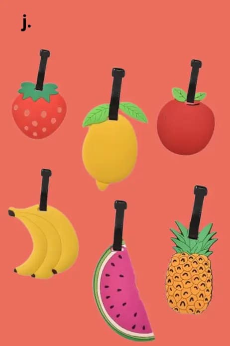 fruit tag gift guide for travelers
