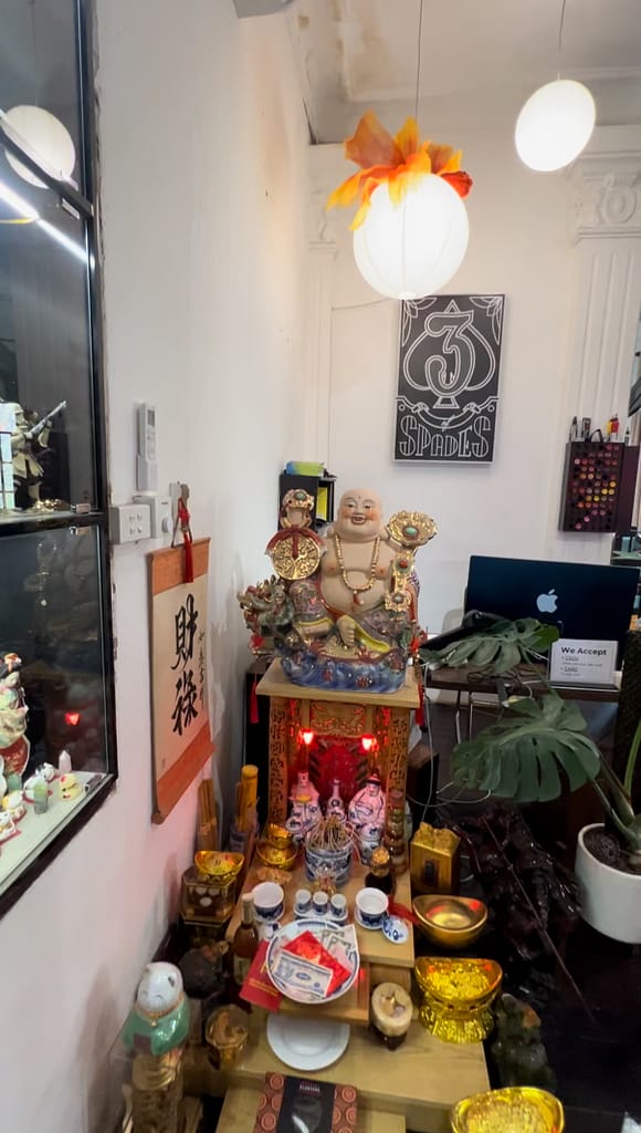 3 OF SPADES TATTOO HANOI ALTAR