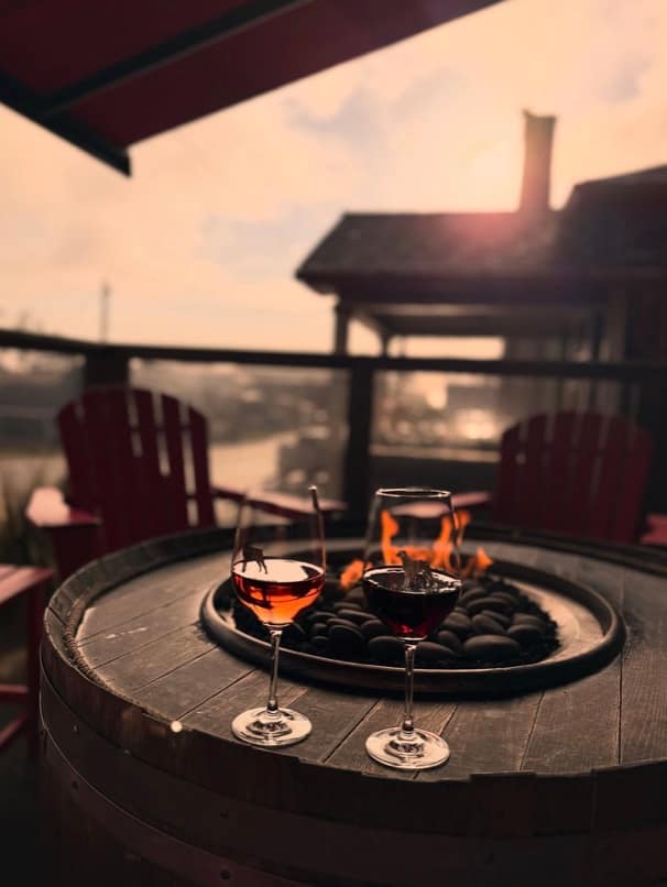 winery at manzanita patio oregon coast