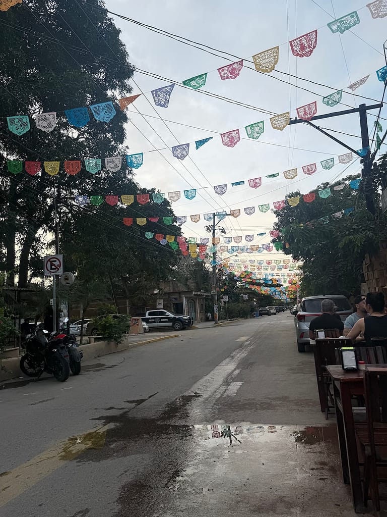Avenida Tercer Mundo in San Pancho Nayarit Mexico