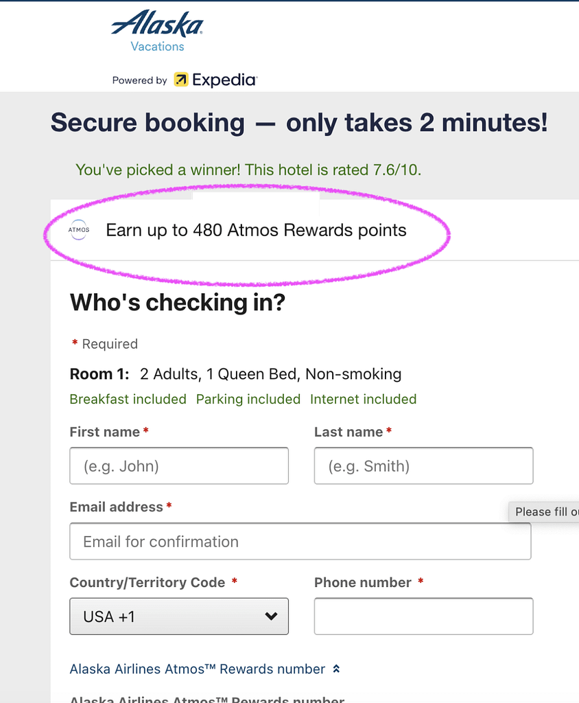 rocketmiles alaska mileage earn