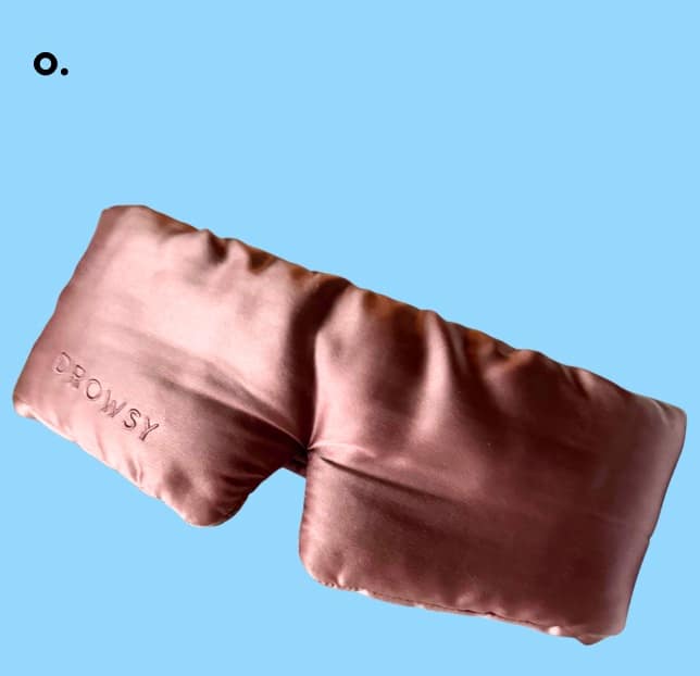 drowsy eye mask molded cups gift guide for travelers