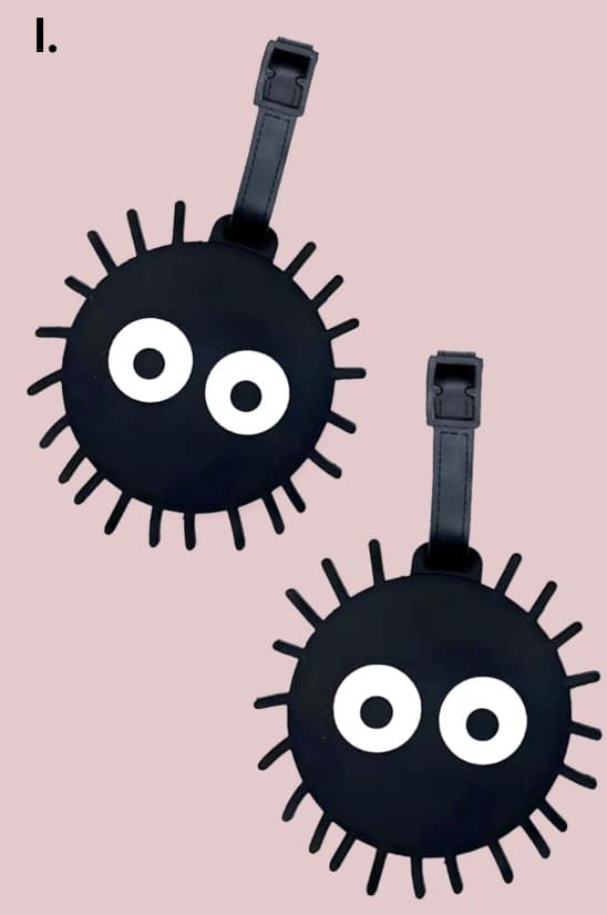 dust bunny luggage tags gift guide for travelers