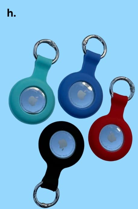 h. airtag keyrings gift guide for travelers